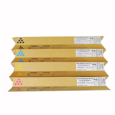 Cartucho de tóner Ricoh apto para Ricoh MP C4501 5501 con baja tasa de desperdicio y alta producción de páginas para impresión de oficina